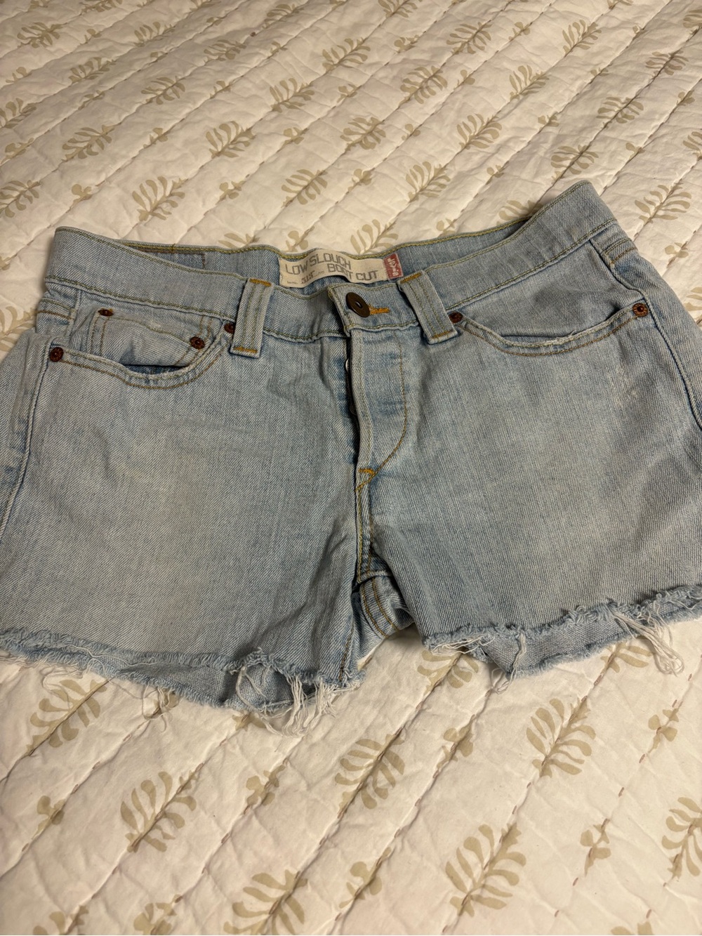 Levi's Light Blue Low slung bootcut 513